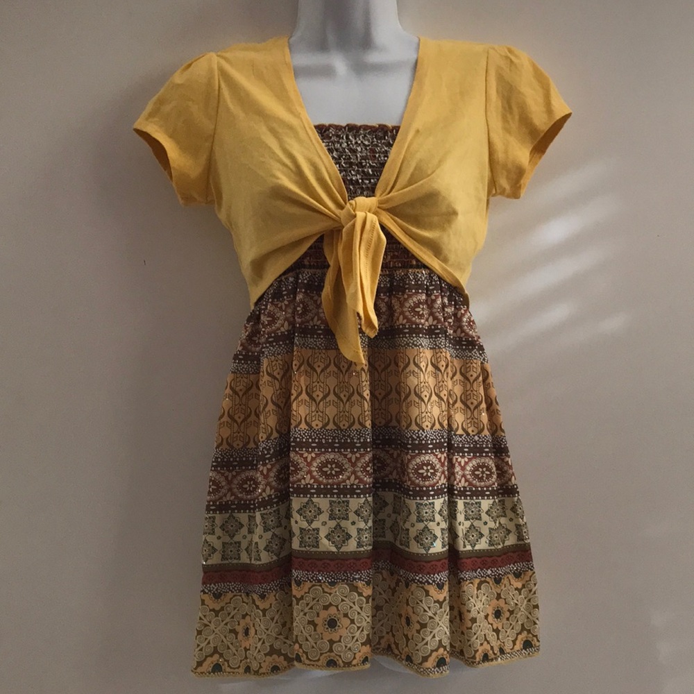 Girls bongo 2 Piece tank shrug set size XL